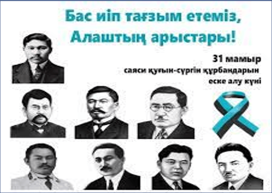 Ahmet Baitursynov and the victims of political repressions "Actual burning truth",Those days will be remembered forever. ”.